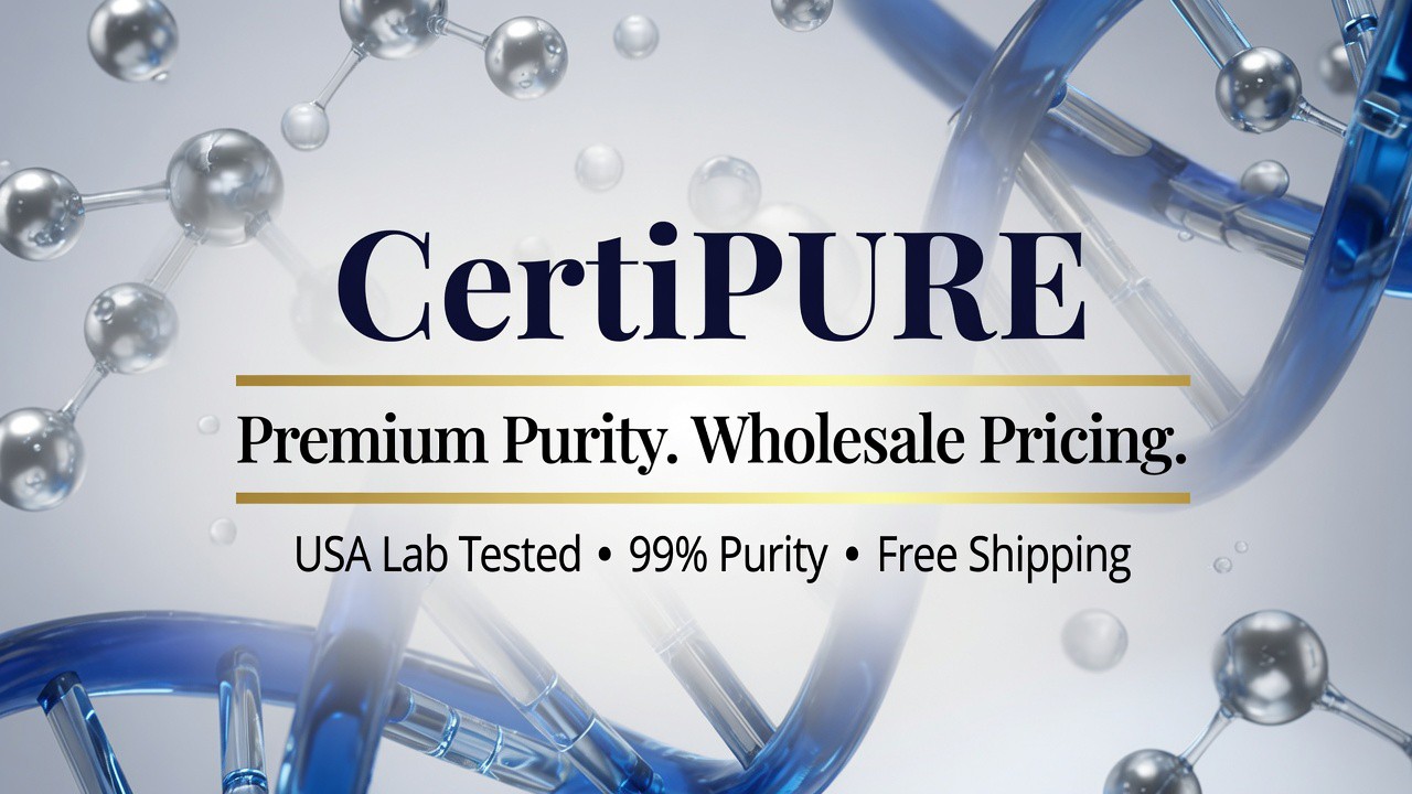 CertiPure Wholesale — Premium Purity, Wholesale Pricing. USA Lab Tested, 99% Purity, Free Shipping.